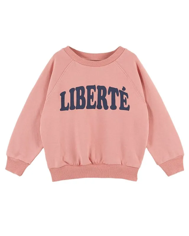 LIBERTE SWEAT-SHIRT - AA176 - BLUSH