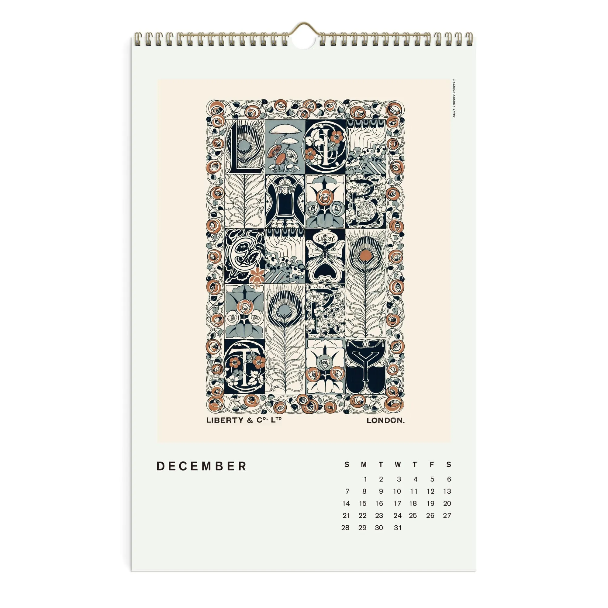 Liberty 2025 Wall Calendar