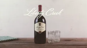 Liberty Creek Sweet Red Blend Wine, California, 1.5 Liter Glass Bottle