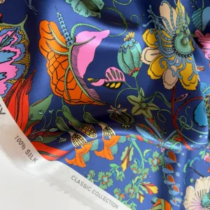 Liberty of London Belgravia Silk Satin - Fantasy Land