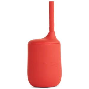 Liewood Ellis Silicone Sippy Cup Cat Apple Red