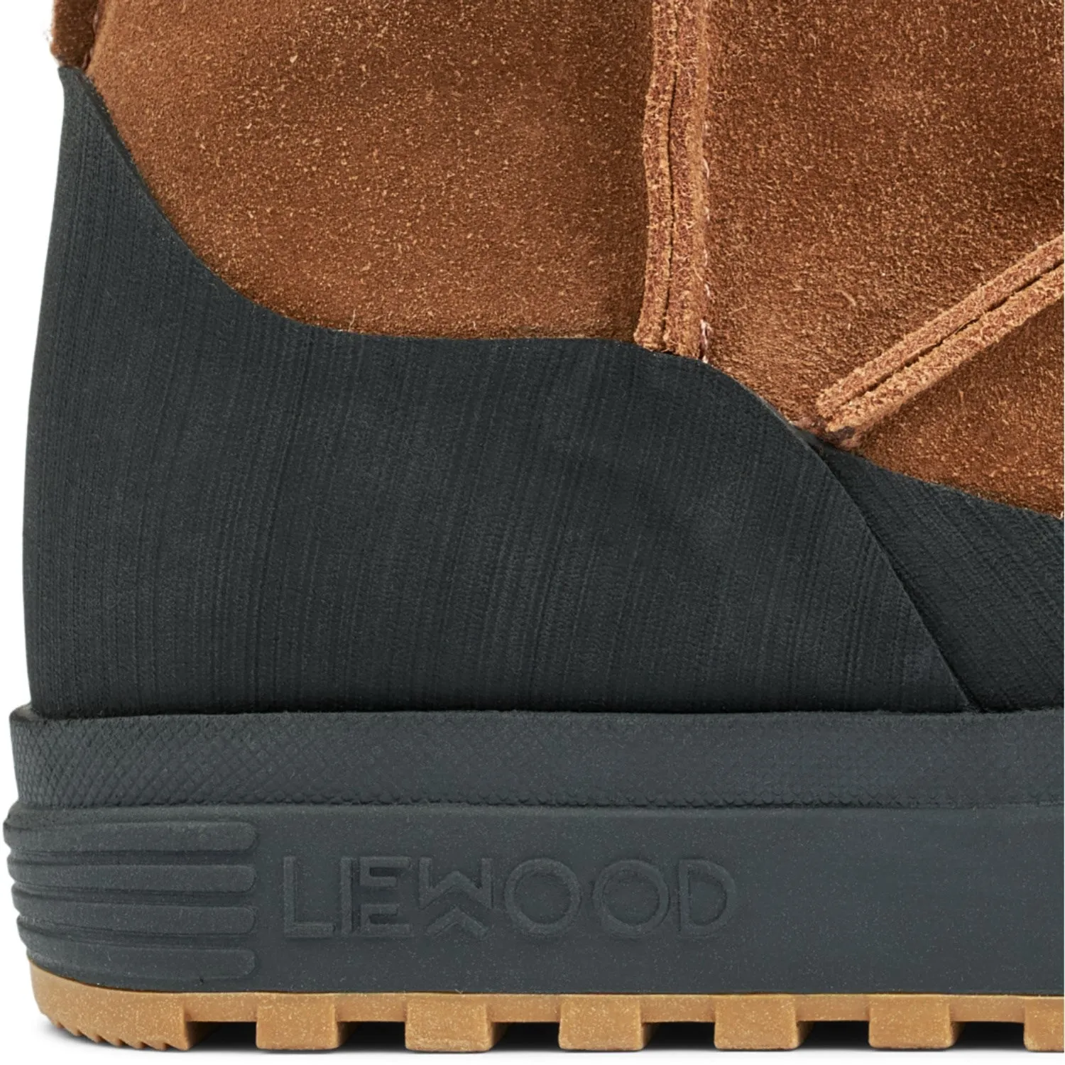 LieWood Pecan / Black Mattie Suede Boot