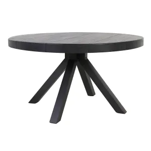 Light & Living Muden Dining Table in Matte Black