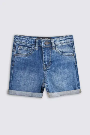 Light Blue Denim Shorts