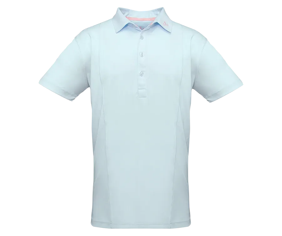 Light Blue Designer Polo Shirt