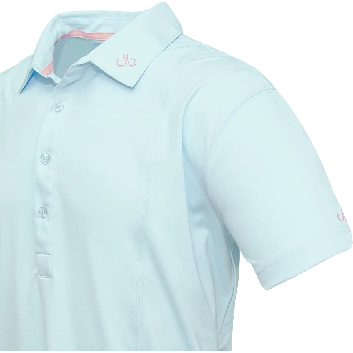 Light Blue Designer Polo Shirt