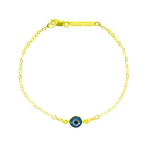 Light Blue Evil Eye Bracelet