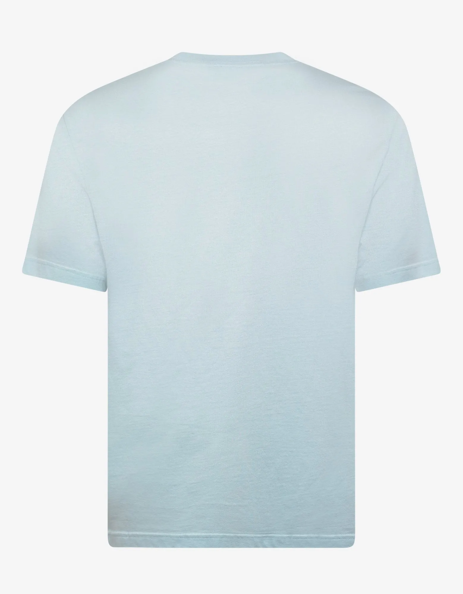 Light Blue Logo Print T-Shirt