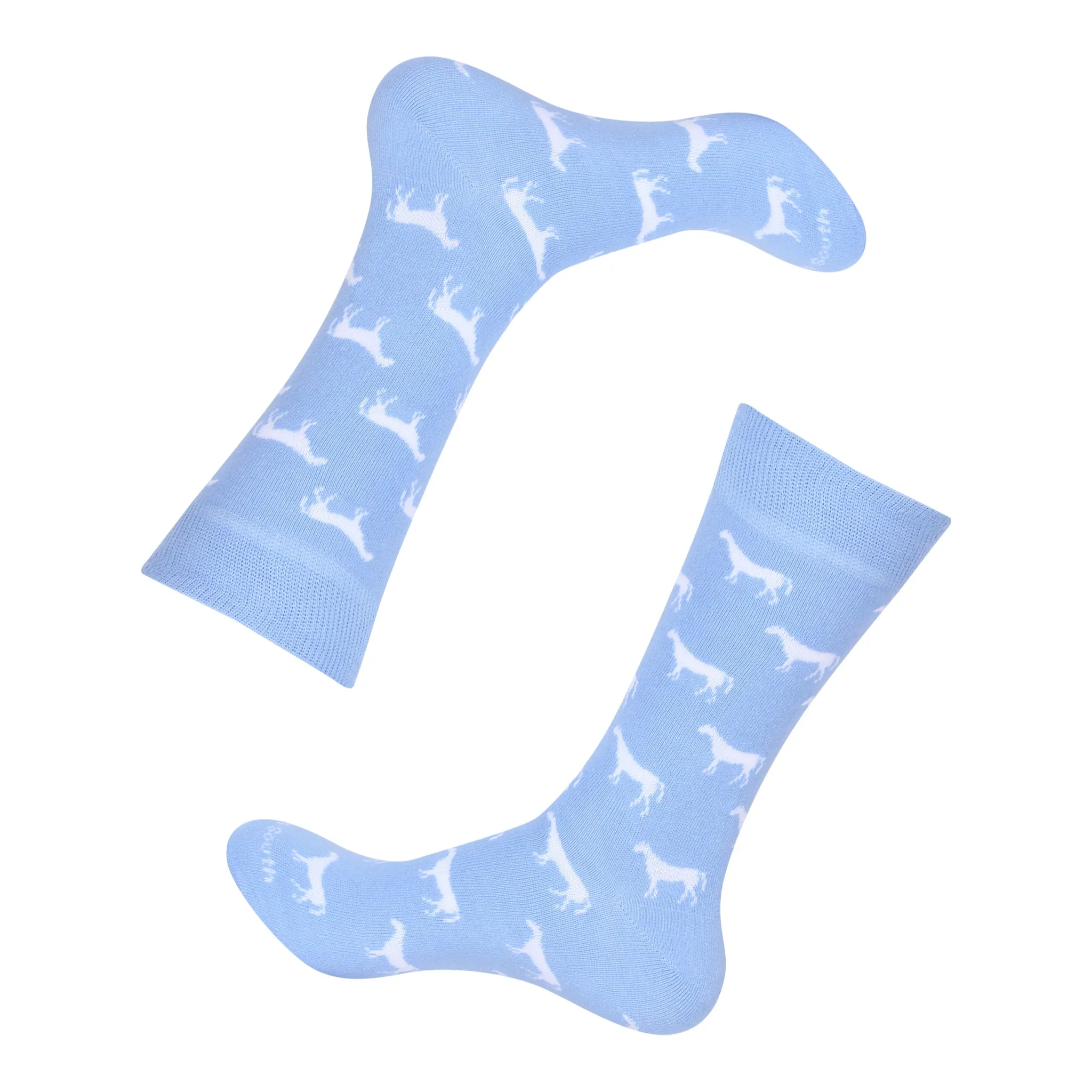 Light Blue Paddock Socks