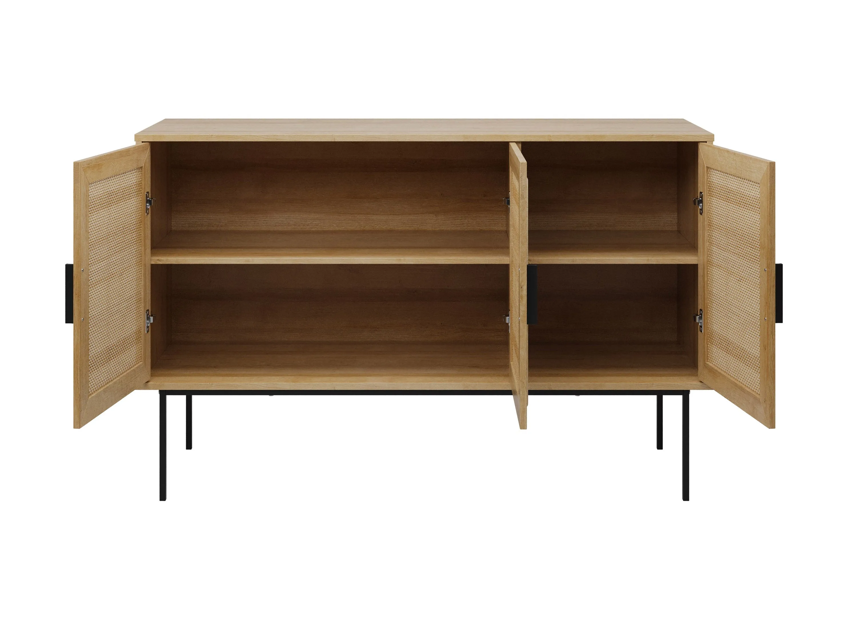 Light Brown Wood Sideboard Buffet