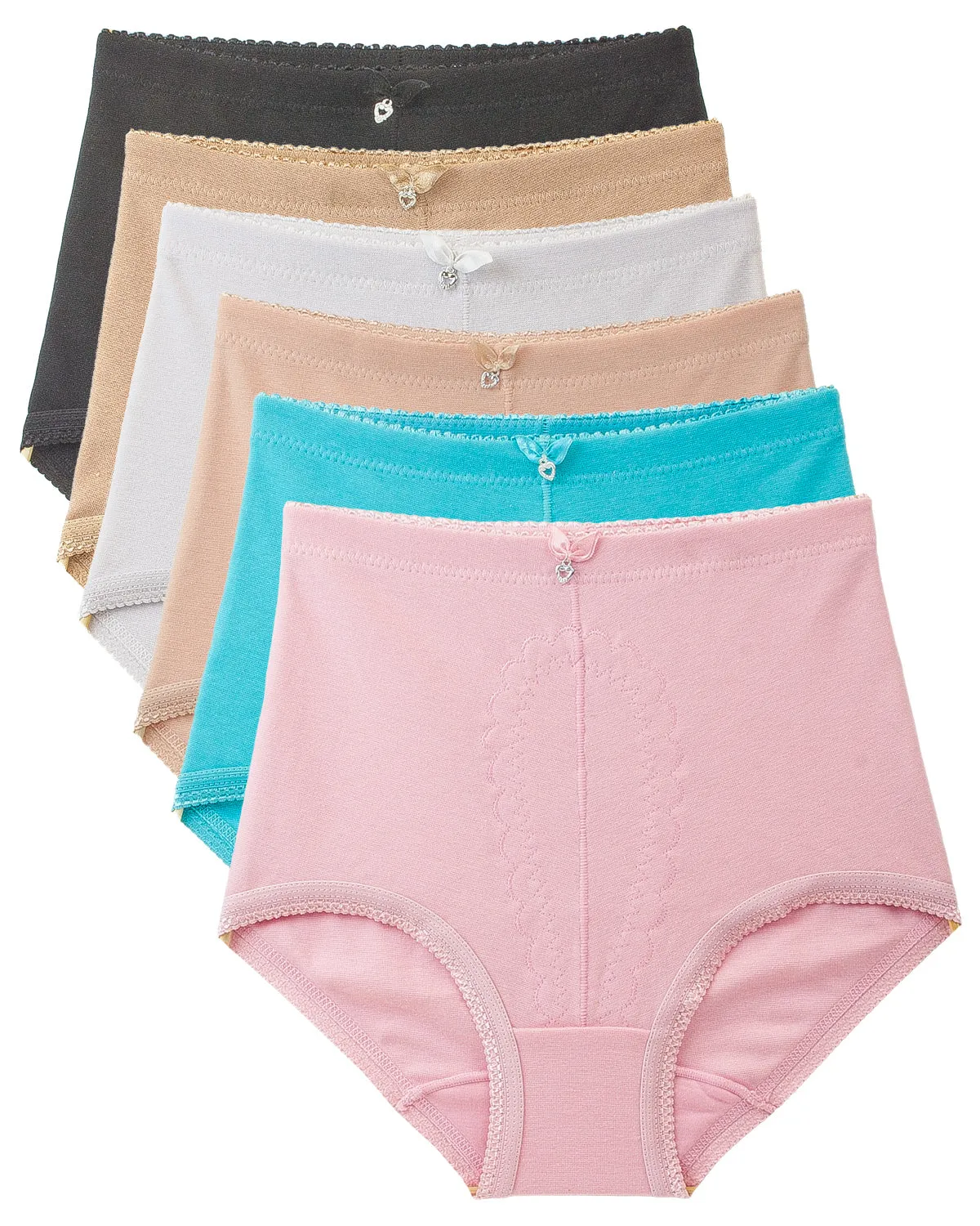 Light Control Comfortable Brief Girdle Panties Multi-Pack