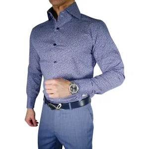 Light Denim Fiori Dress Shirt