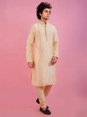 Light Gold Kurta Pajama | Azania