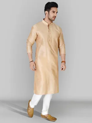 Light Golden Kurta | Azania