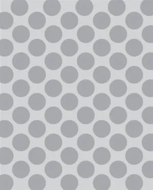 Light Gray Polka Dot Printed Backdrop