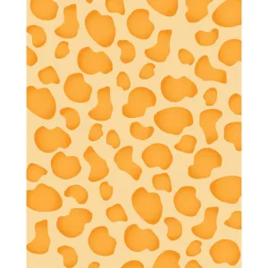 Light Leopard Spots Printed Backdrop