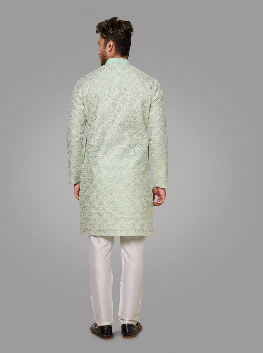 Light Pistachio Kurta Pajama | TULA