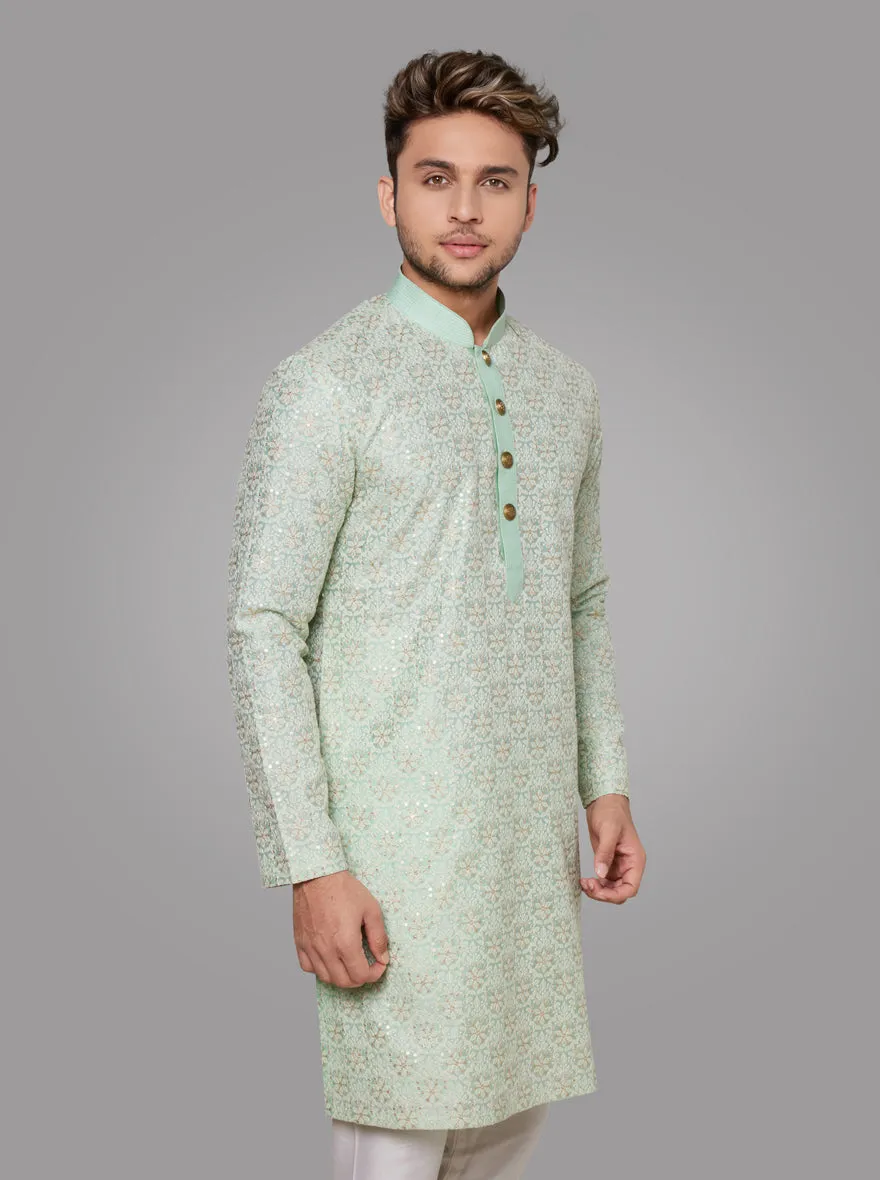 Light Pistachio Kurta Pajama | TULA