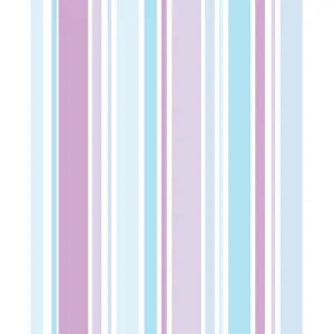 Light Purple & Blue Striped Printed Backdrop