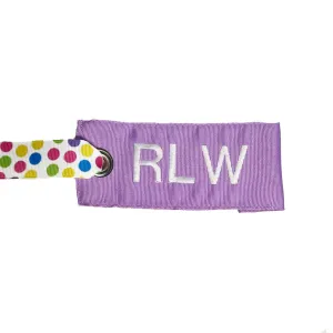 Light Purple Luggage Tag