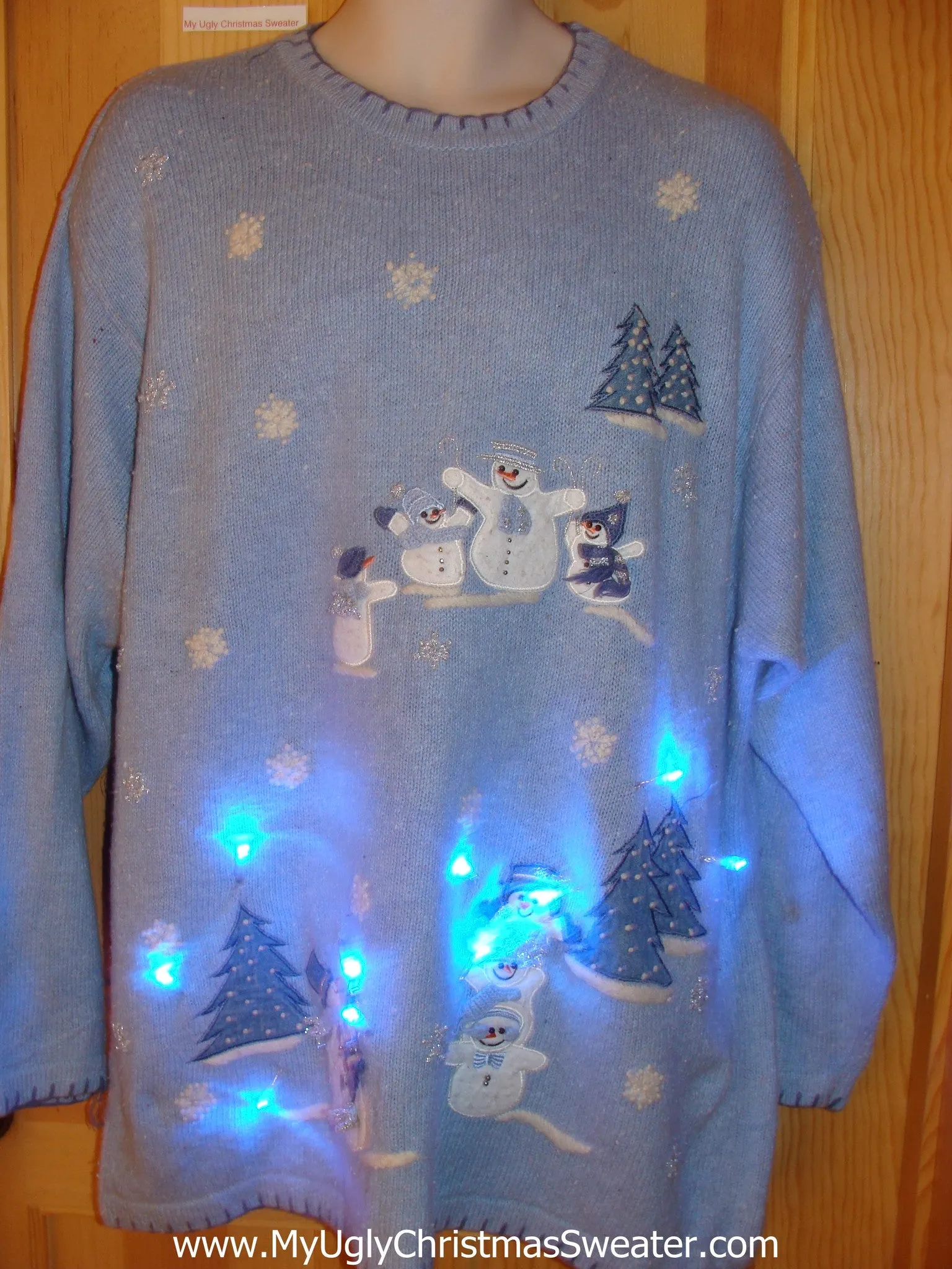 Light Up Christmas Sweater Wm or Mens XXL