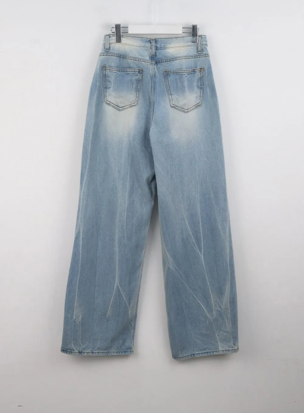 Light Wash Baggy Jeans CG302