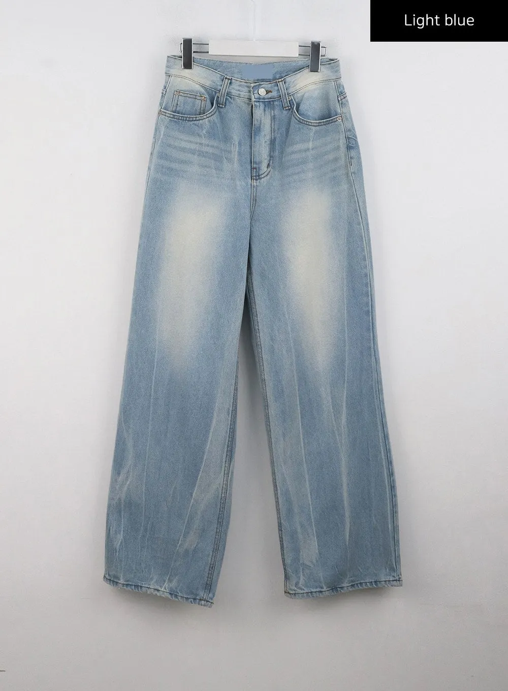 Light Wash Baggy Jeans CG302