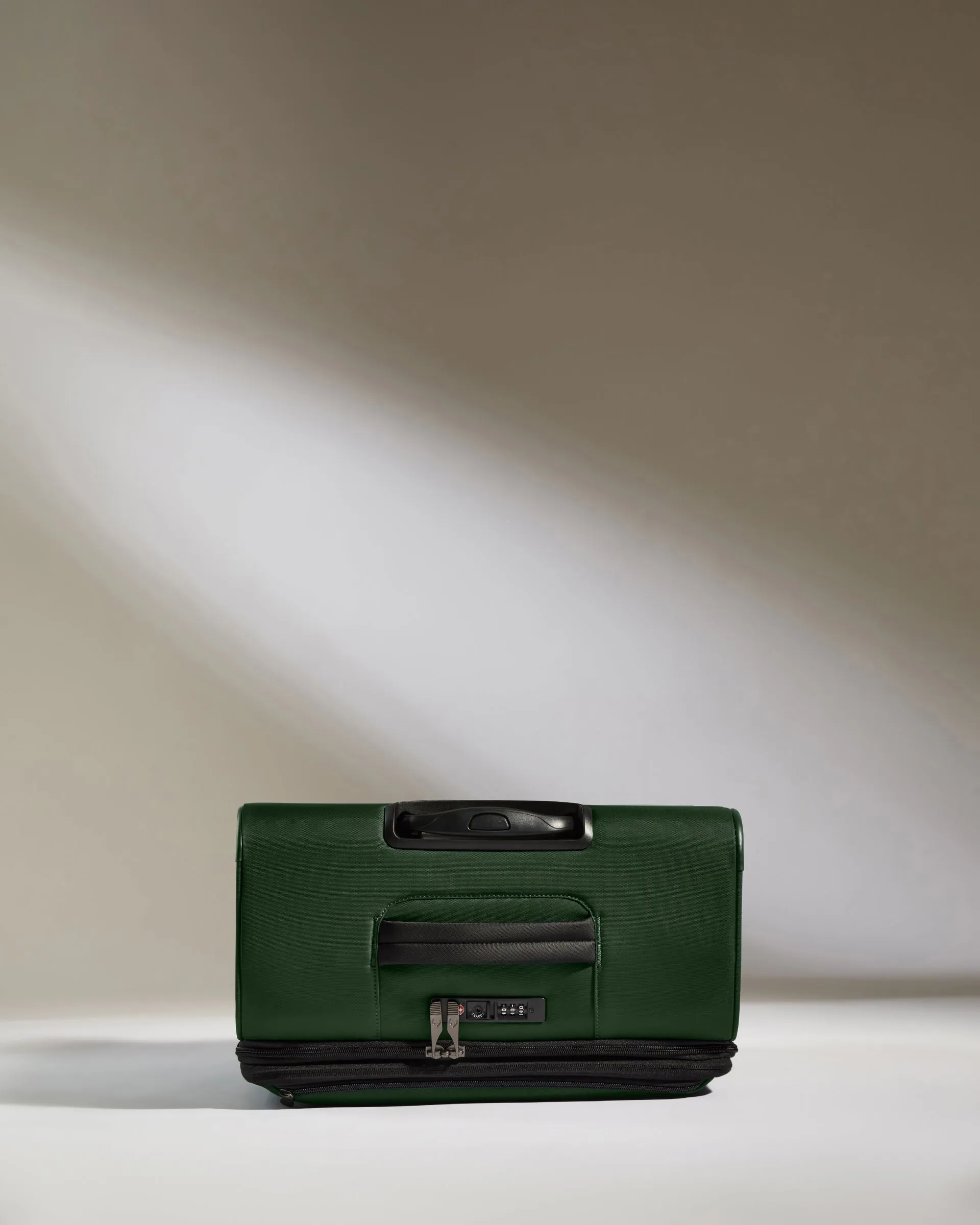 Lightest Medium Suitcase in Antler Green - Soft Stripe