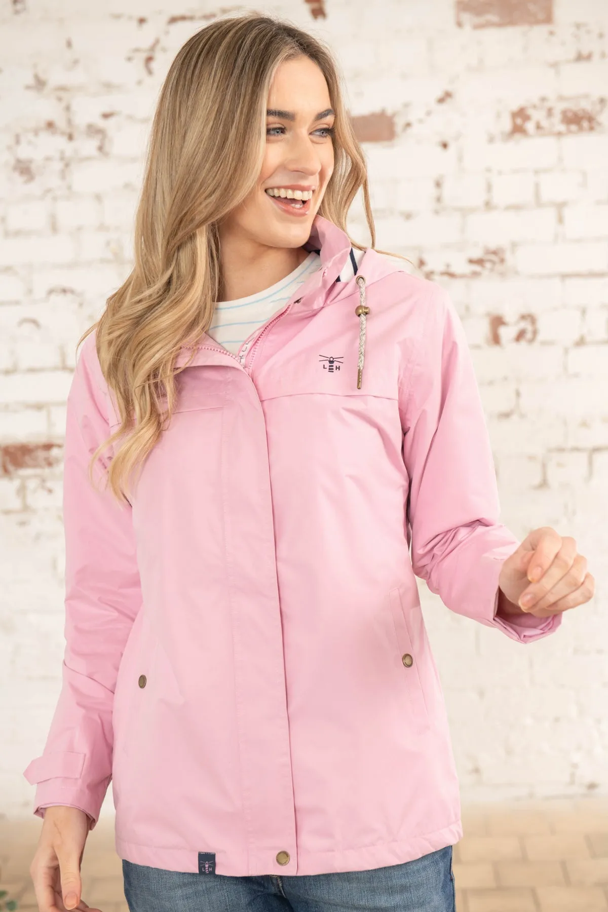 Lighthouse Waterproof Beachcomber Jacket Pink Lady