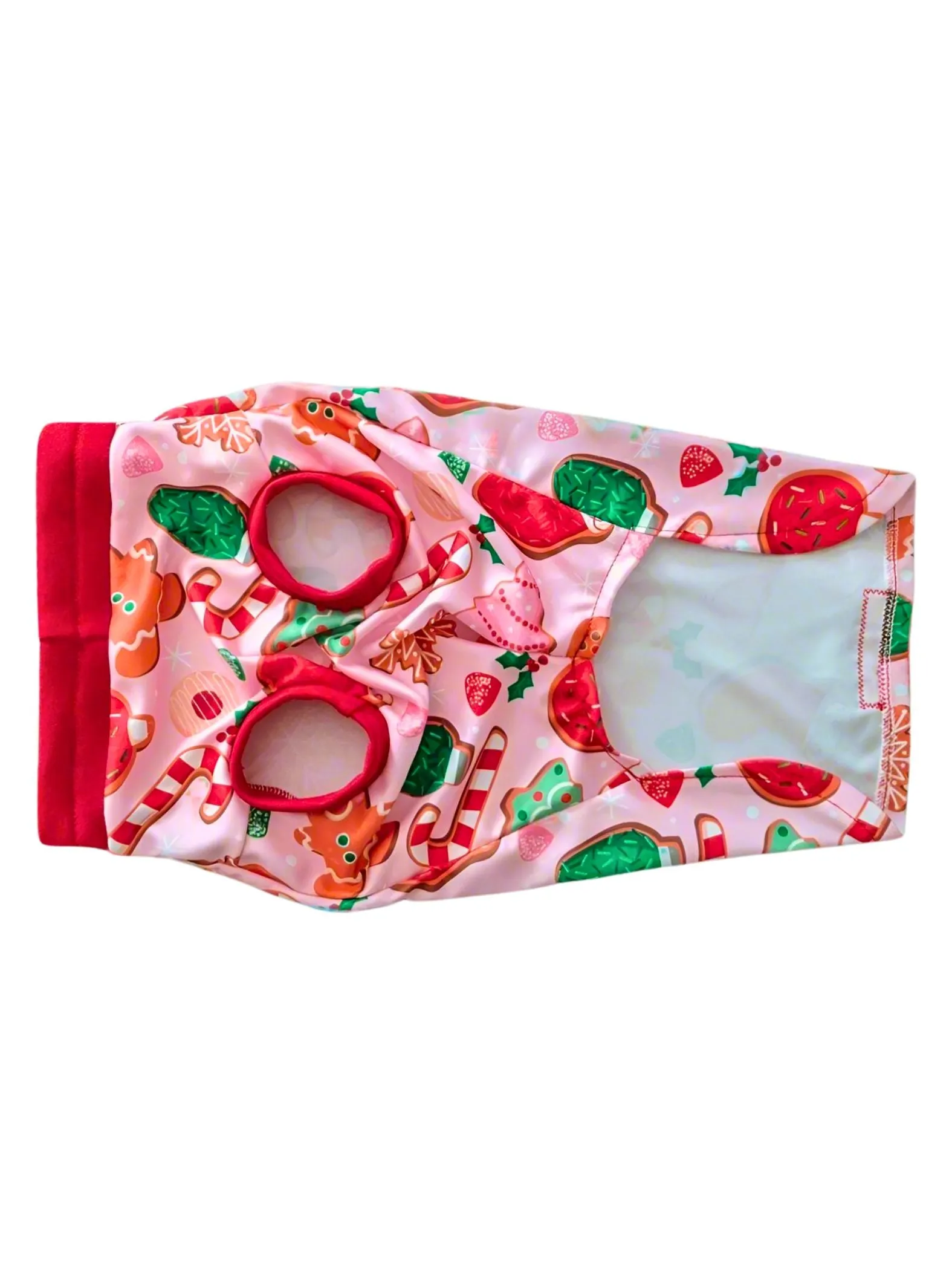 Lightweight Christmas Cookie Dog Pajamas