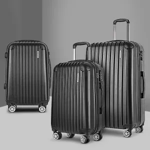 Lightweight Hard Case Luggage & Organisers Set - Wanderlite