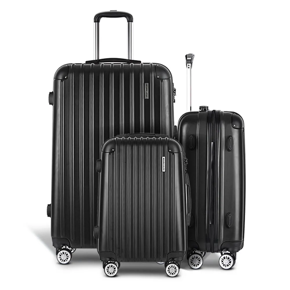 Lightweight Hard Case Luggage & Organisers Set - Wanderlite