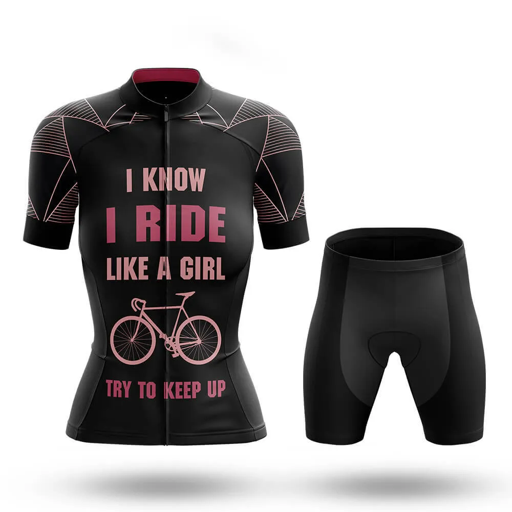 Like A Girl V7 - Women's Cycling Kit