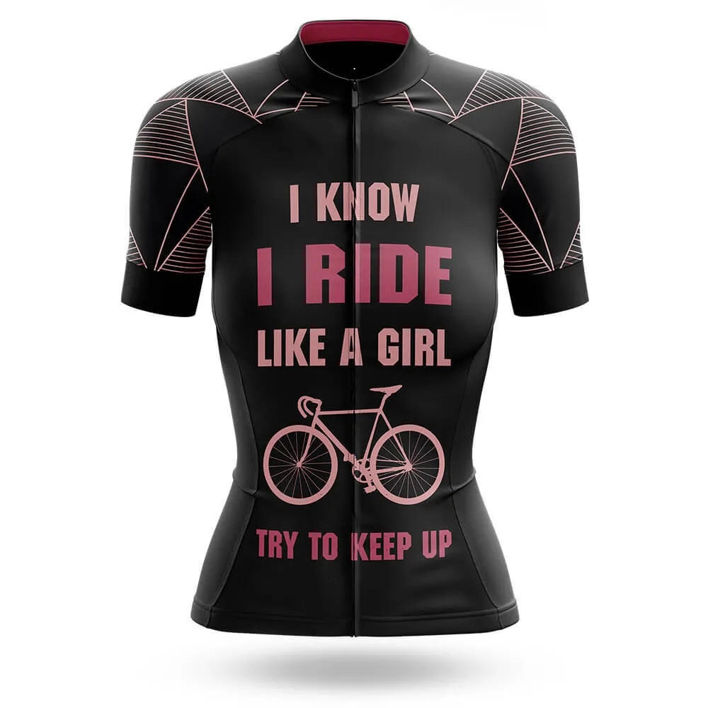 Like A Girl V7 - Women's Cycling Kit