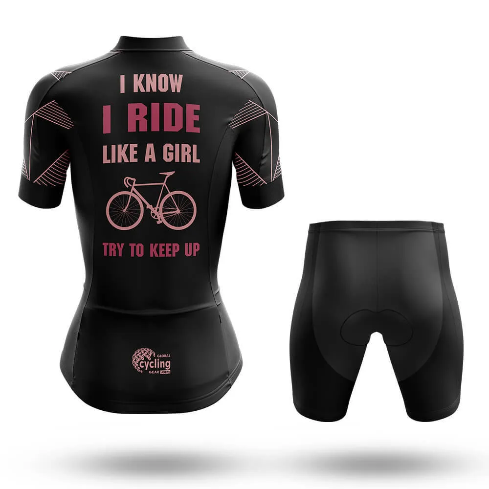 Like A Girl V7 - Women's Cycling Kit