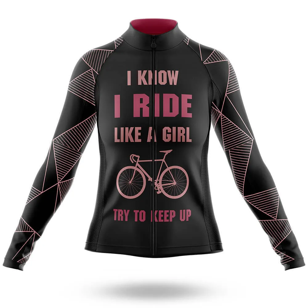 Like A Girl V7 - Women's Cycling Kit