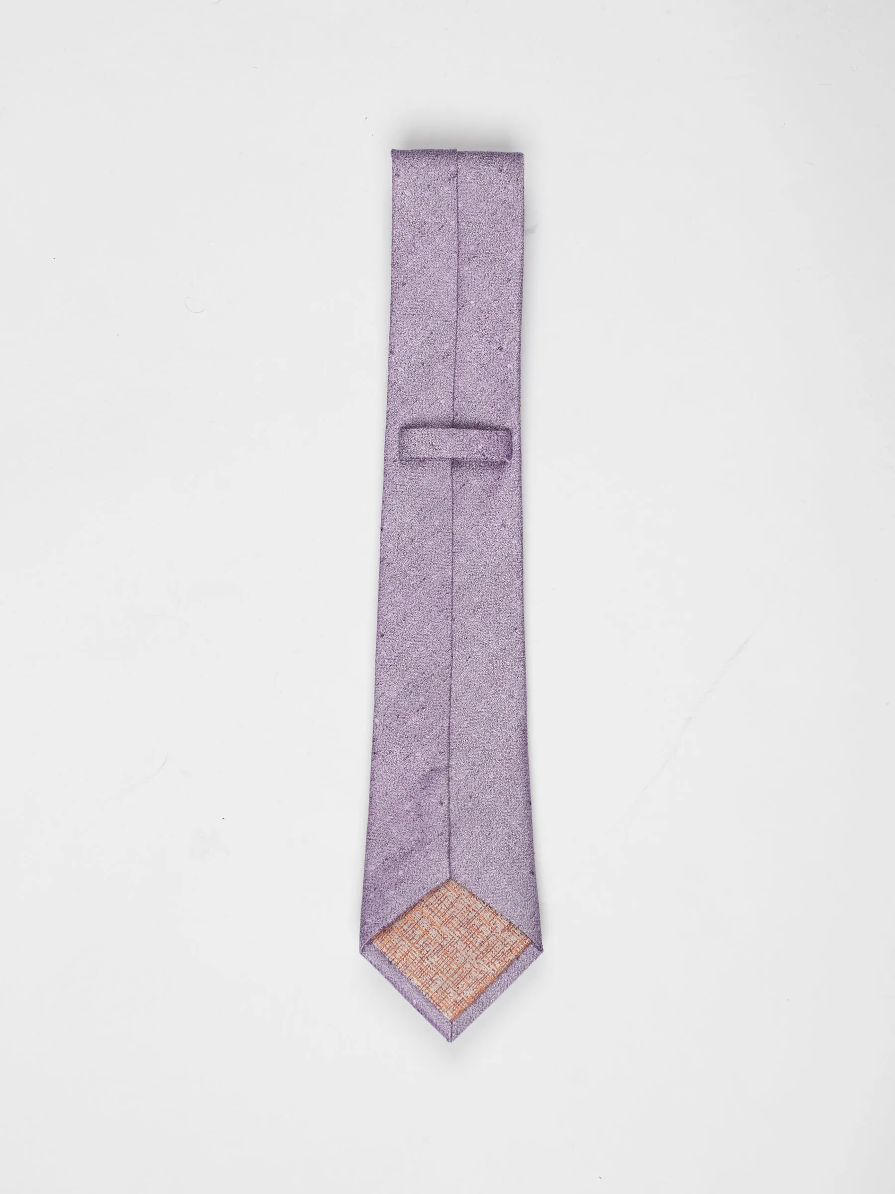 Lilac Herringbone Texture Tie