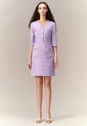 Lilac Lady's Tweed Dress