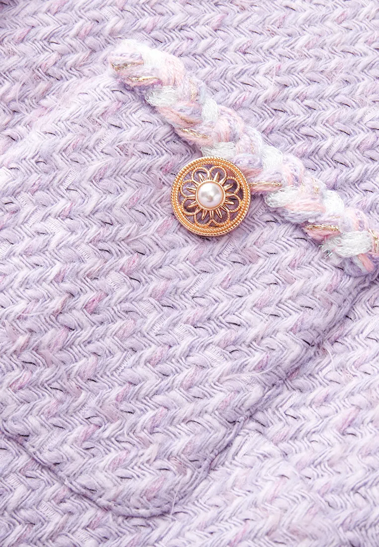 Lilac Lady's Tweed Dress