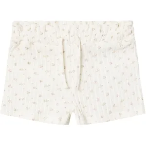 Lil'Atelier Coconut Milk Hulla Loose Shorts