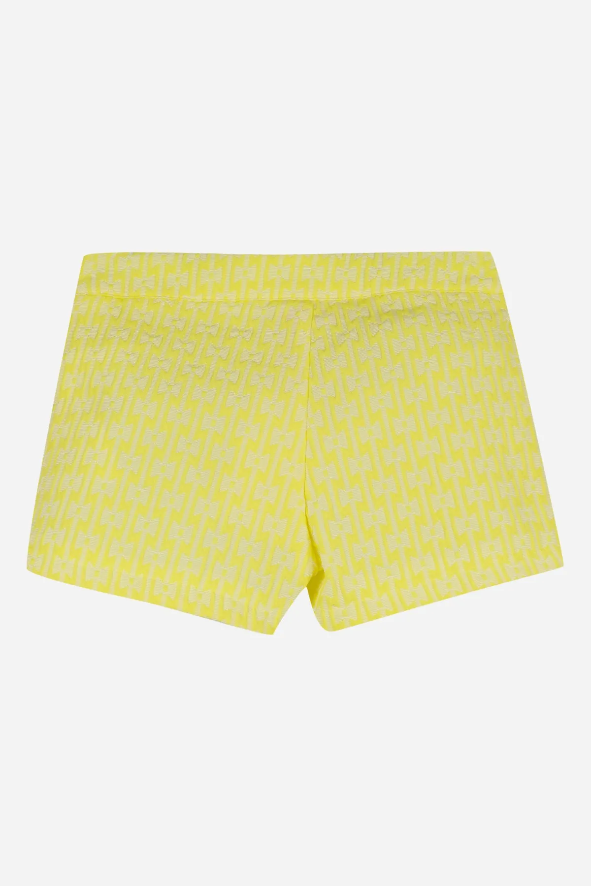 Lili Gaufrette Yellow Girls Shorts