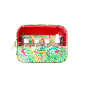 Lilly Pulitzer On Board Dopp Kit - Tropical Pink Tropical Storm