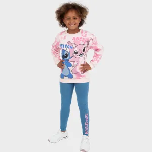 Lilo And Stitch Sweatshirt And Leggings Set