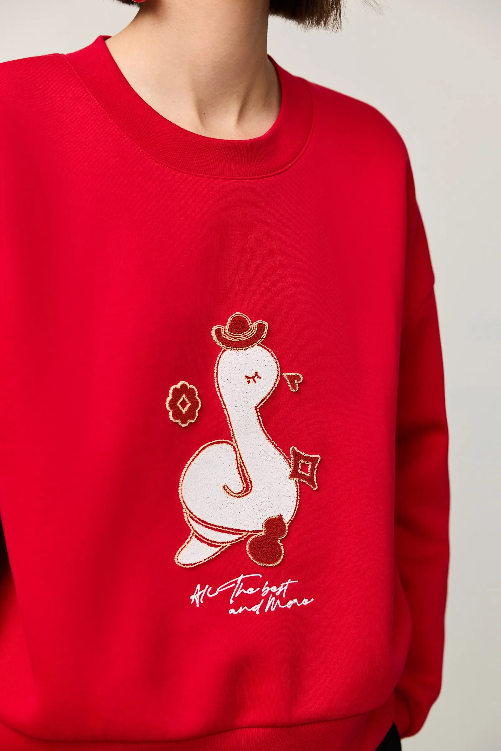 LILY New Year Zodiac Graphic Sweatshirt