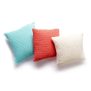 Lily Sugar'n Cream Knit Pillow Trio