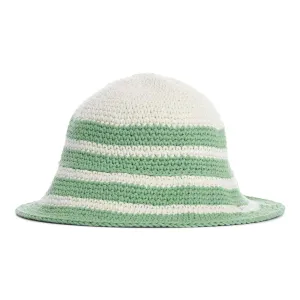 Lily Summer Stripes Crochet Bucket Hat