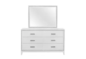 Lily White Dresser - Chic White Dresser