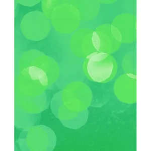 Lime Green Bokeh Printed Backdrop