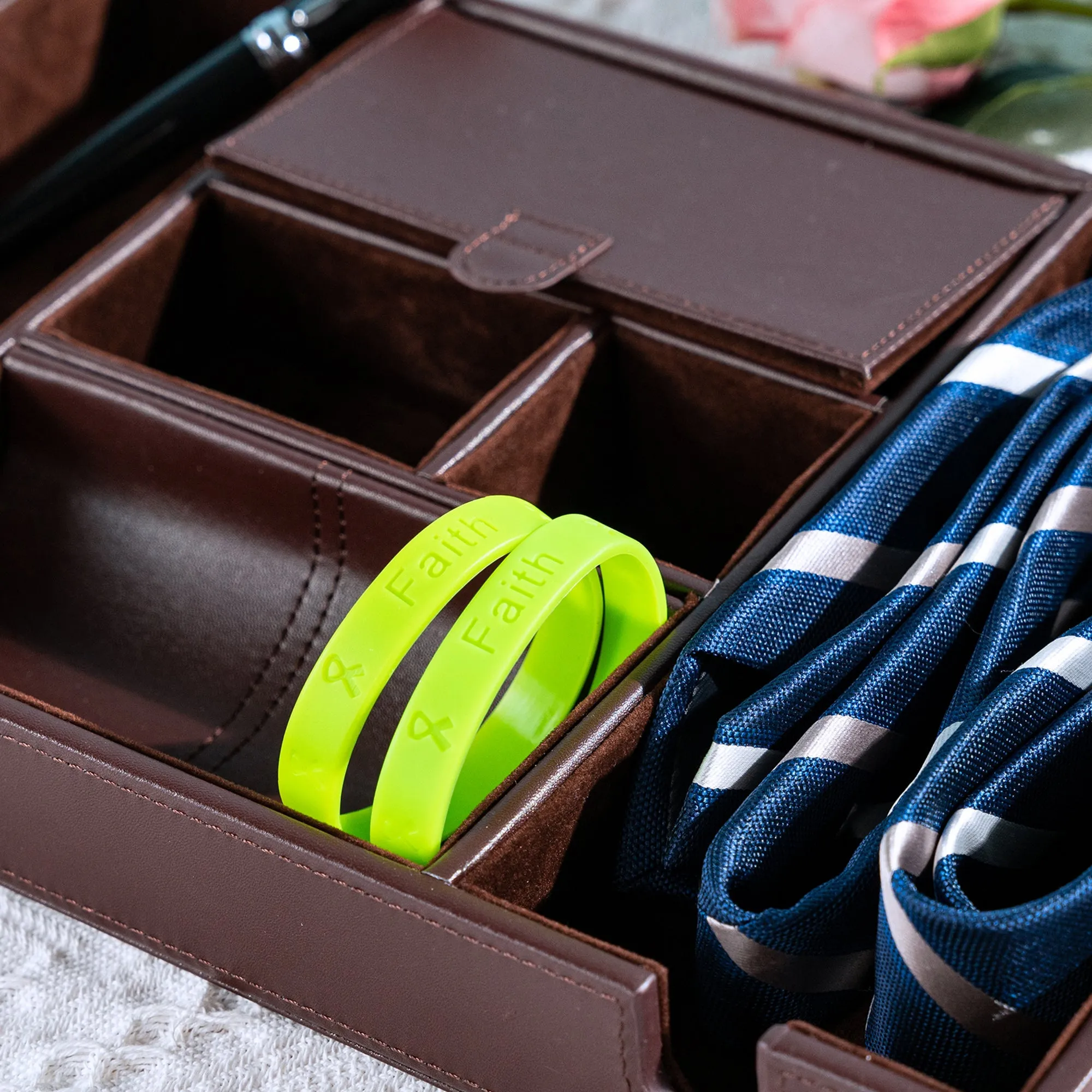 Lime Green Silicone Bracelets