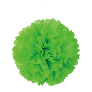 Lime Green Tissue Pom Pom